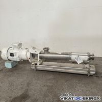Pompe à vis excentrée 5m3/h inox 4 kW INOXPA type KSF-40