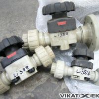 Lot de vannes manuelles GEMU plastique