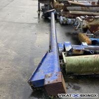 Tube screw Length 4050mm, mild steel