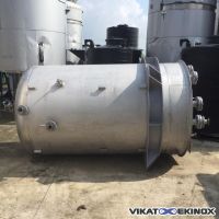 Stainless steel tank cap. 4000 liters (without mixer)