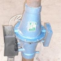Steel air valve, 2 outlets