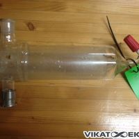 Glass tank with double jacket approx. 300ml