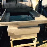 Washing tank with extension