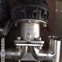 Vanne à membrane à commande pneumatique GEMU