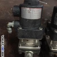 Vanne à membrane à commande pneumatique GEMU DN 15