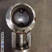 Vanne papillon SMS à actionneur pneumatique DN 72