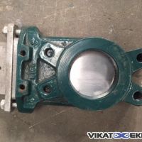 Knife gate valve body DN 80