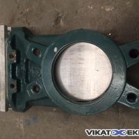 Knife gate valve body DN 100