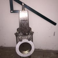 Vanne guillotine inox DN 150 marque Tecofi