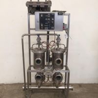 Distribution station two circuits