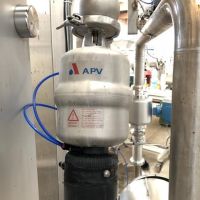 APV st. steel regulation valve