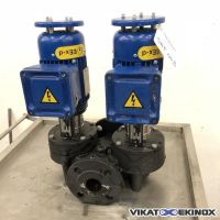 Double pompe GRUNDFOS acier type TPD 40-60/2, 11m3/h