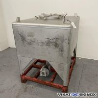Container inox 830 litres GALLAY