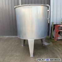Stainless steel tank 2000L approx.