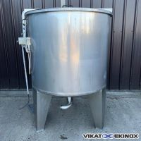 Stainless steel tank 1200 L approx.