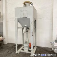 Container acier 1650 litres vide big-bag TIBI type CTSS0020 avec vanne écluse