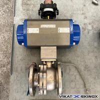 SECTORIEL motorised ball valve DN80
