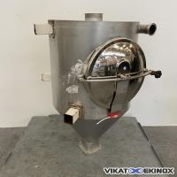 Stainless steel hopper 200 litres