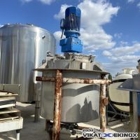 S/S process tank 3000 litres – 55KW – ABB DISPERCEL P