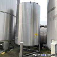 S/S tank 10 000 litres – with stainlesss steel coil