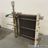 VICARB S/S heat exchanger 108 plates