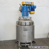 Réacteur inox 710 litres ATCS – Agitation AGITEC 15 kw
