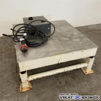 Vibrating table 1000 x 1000 mm