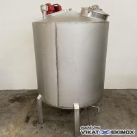 Cuve de mélange inox 1800 litres