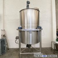 Cuve mélangeuse inox 3000 litres avec calorifuge – Chauffage électrique 3KW