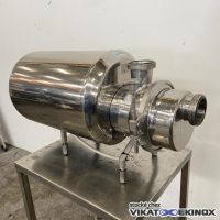 Pompe centrifuge auto-amorçante sanitaire inox 7.5 kW 1450T/min CSF INOX type AS65-4-10/BD.MPT80
