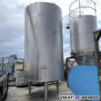 PROMINOX S/S agitated tank 15000 litres with insulation type TVI