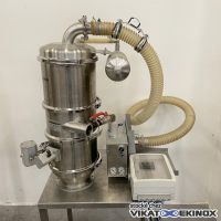 VOLKMANN vacuum conveyor type VS250 with G1260 vacuum pump – S/S