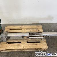 Tubular S/S screw conveyor Lg 1500 mm