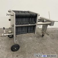 BEAULIEU FILTRATION S40 filter press – plates 385 x 385 mm