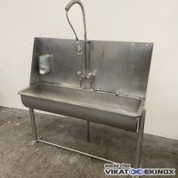 Stainless steel sink Lg. 1500 mm