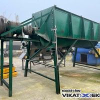 Stainless steel 4,800 L ribbon mixer