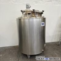 Cuve de mélange 1200 litres inox double enveloppe PIERRE GUERIN type 1200L