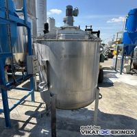 Stainless steel mixing tank 2500 litres