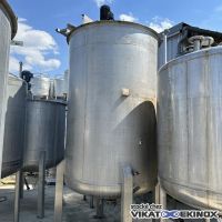 Stainless steel mixing tank 5000 litres