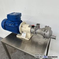 Pompe volumétrique à piston excentré 3m3/h maxi MOUVEX type SLC3 i inox – ATEX