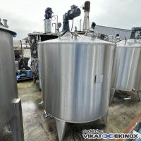 Cuve inox agitée 4000 litres COELHO-GAUTHIER