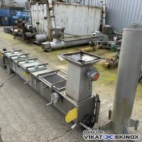 VATRON MAU S/S conveyor Lg. 3475 mm type VEA 300/9