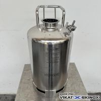38 L S/S tank – WP 3 bar