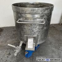 600 L open S/S Tank